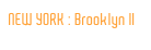 NEW YORK : Brooklyn II 